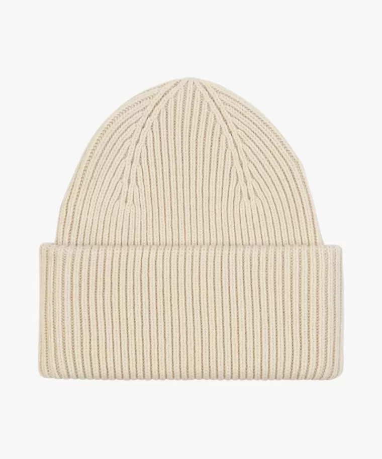 Profuomo Off white wol knitted muts Off-white Cheap