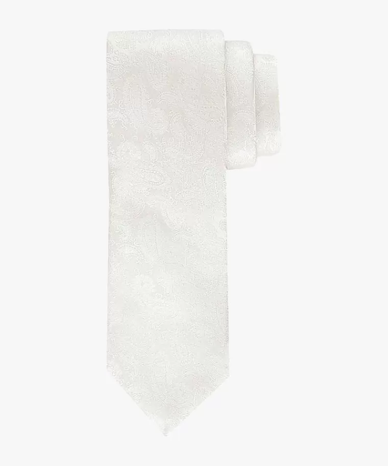 Profuomo zijden trouwdas Off-white Shop