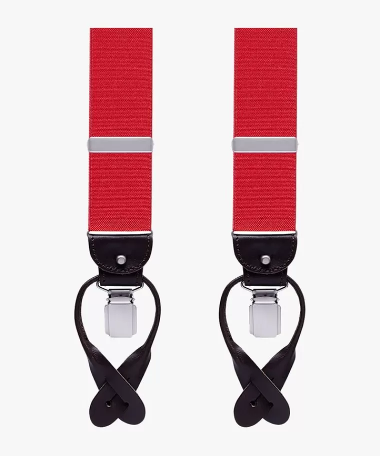 Profuomo Rode bretels Rood Store