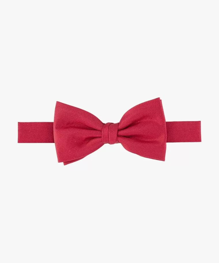 Profuomo Rode oxford zijden strik Rood Discount