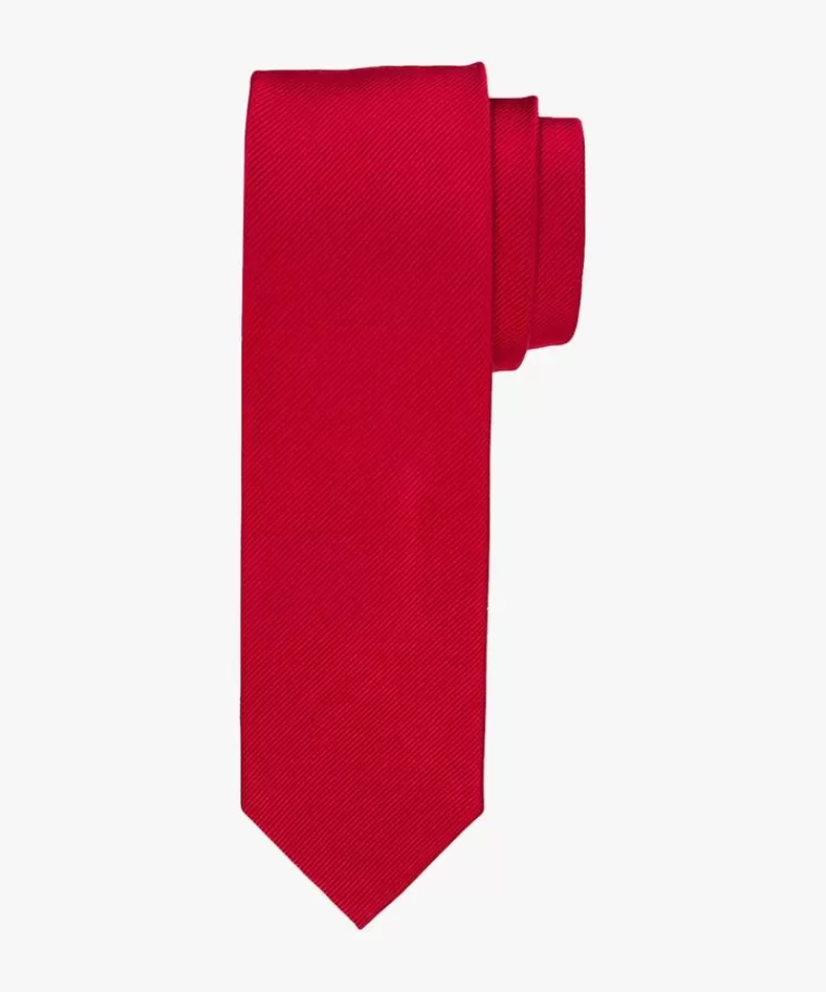 Profuomo Rode zijden das Rood Discount