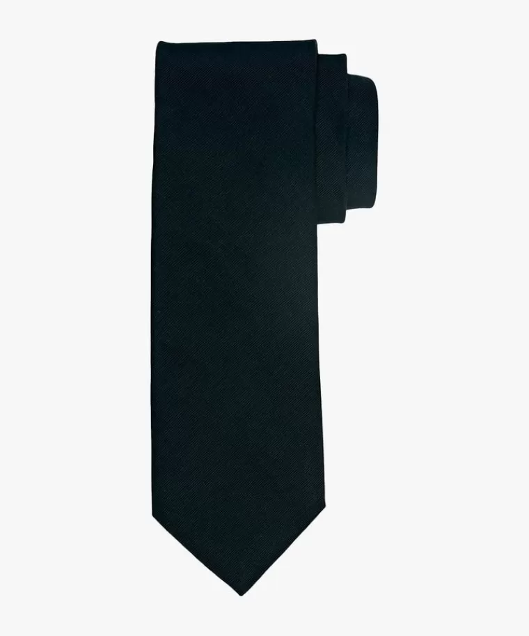 Profuomo zijden das Zwart Outlet