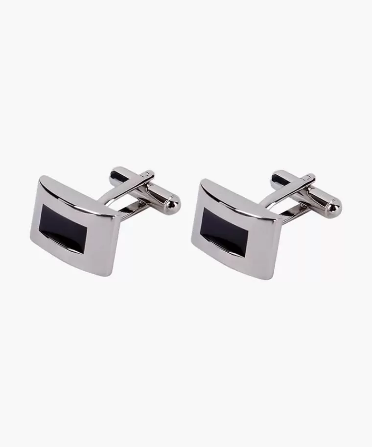 Profuomo e epoxy manchetknopen Zwart Clearance